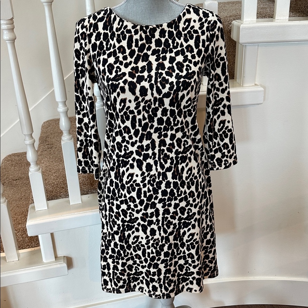 Nwot. Vila animal print dress